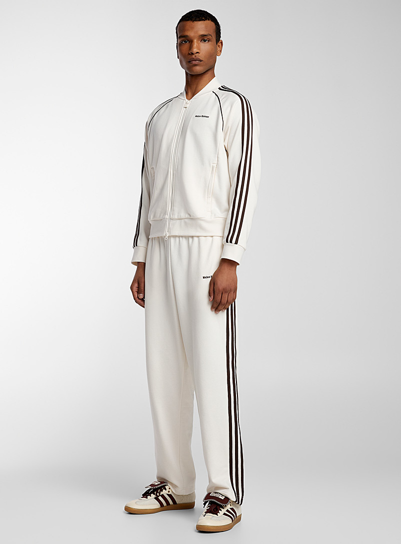 Adidas X Wales Bonner Off White Statement track pant for men