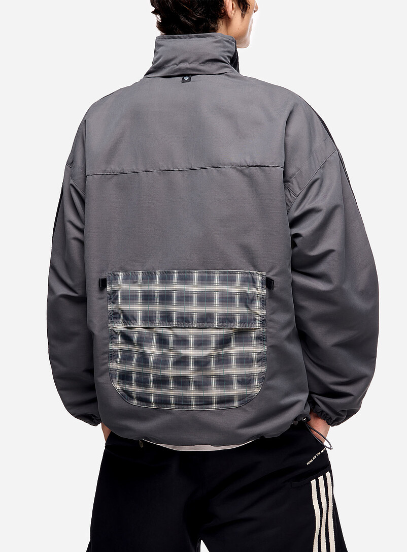 Adidas X Song for the Mute Chocolate/Espresso Contrast pocket and strap track jacket Unisex for men