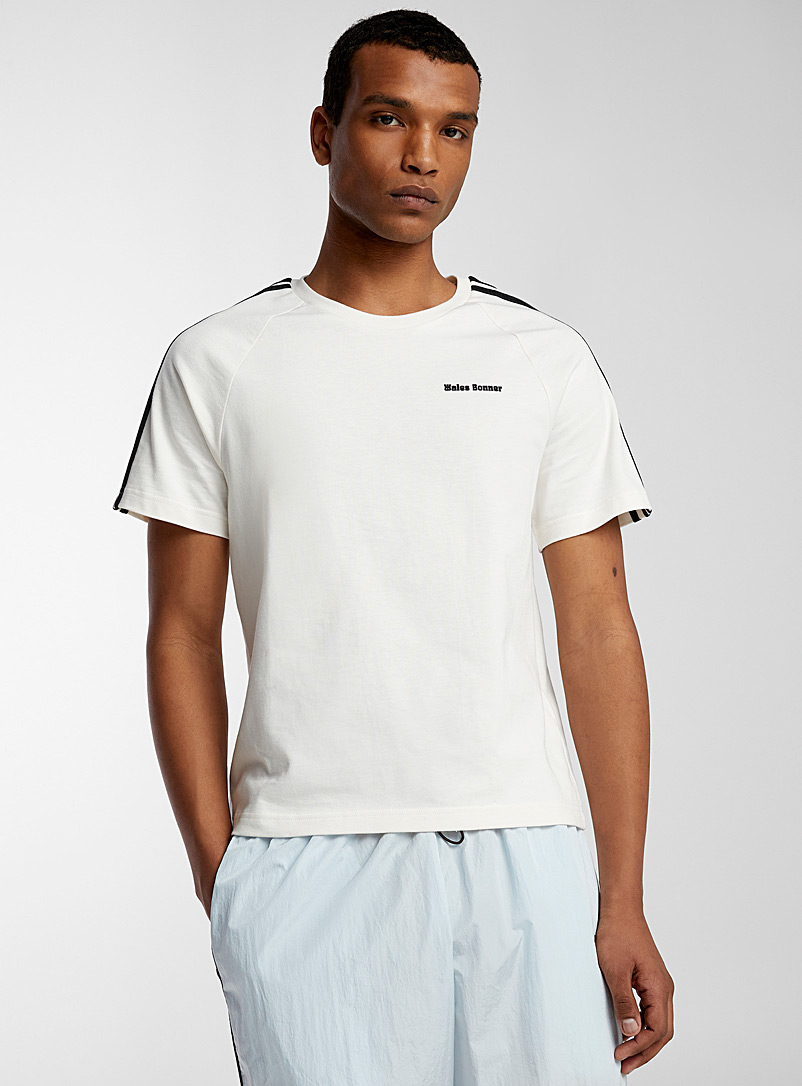 Adidas X Wales Bonner: Le t-shirt graphique Statement blanc Blanc pour homme