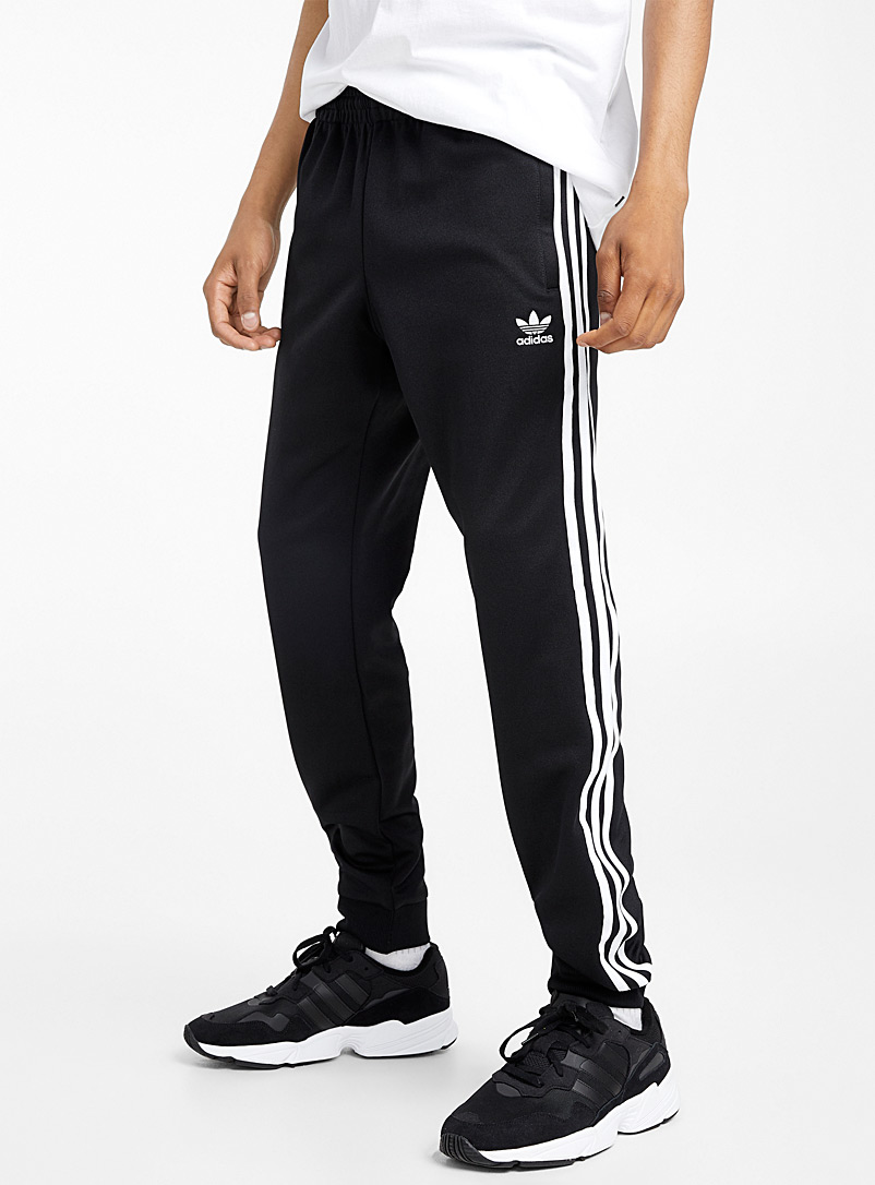 adidas 3 stripe sweat pants mens
