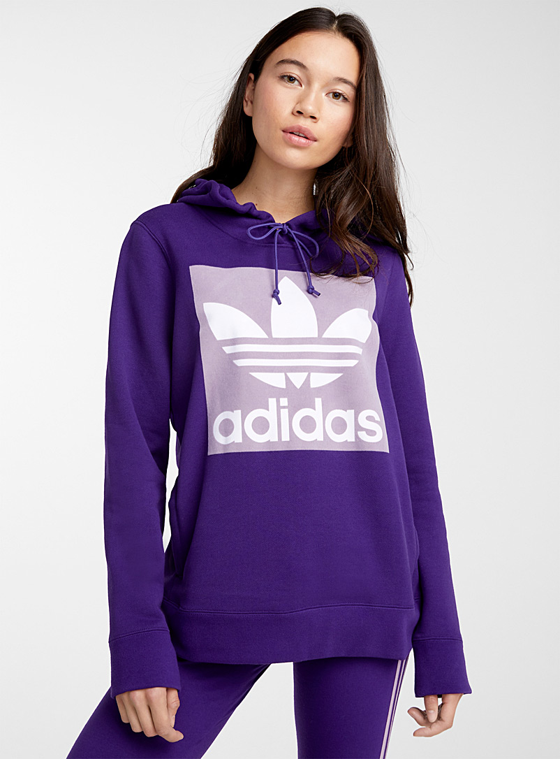 adidas hoodie lavender