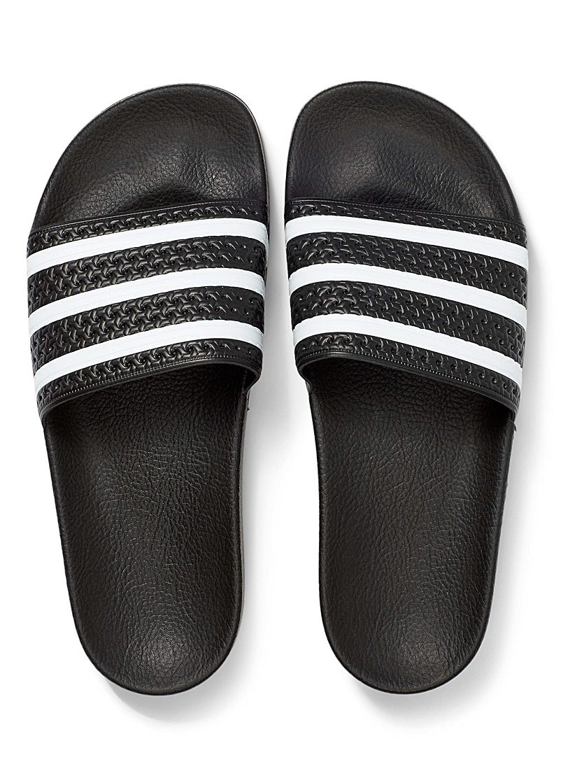 Adidas Originals: La sandale Adilette Homme Noir pour homme