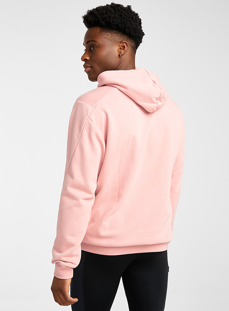 Adidas Dusky Pink Vertical stripe loose pink sweatshirt for men
