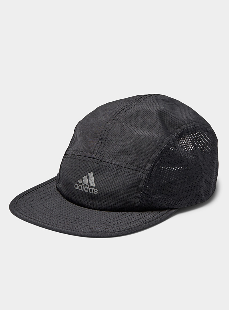 Adidas Black Graded visor 5-panel cap for men