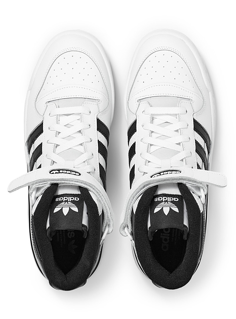 Adidas Originals: Le sneaker Forum Mid Homme Blanc pour homme
