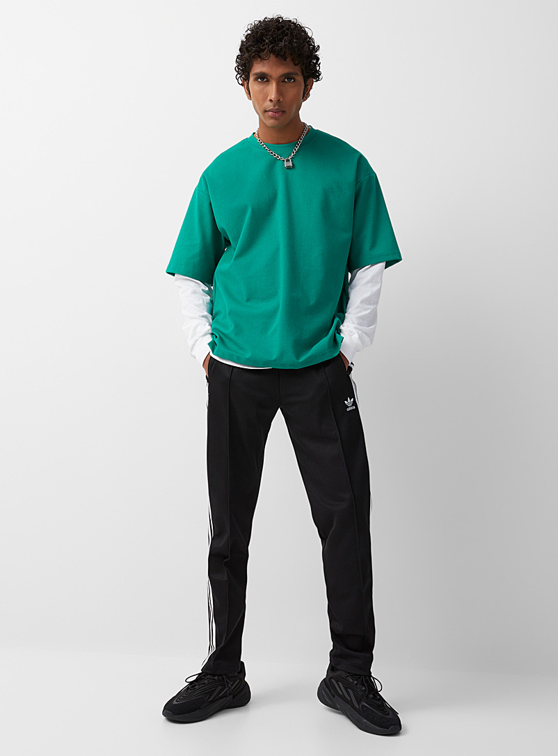 Adidas Originals Black Adicolor Beckenbauer track pant for men