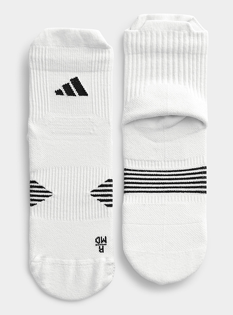 Adidas: Le bas logo minimaliste Blanc pour femme