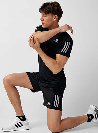 Adidas Black Own The Run fluid short for men