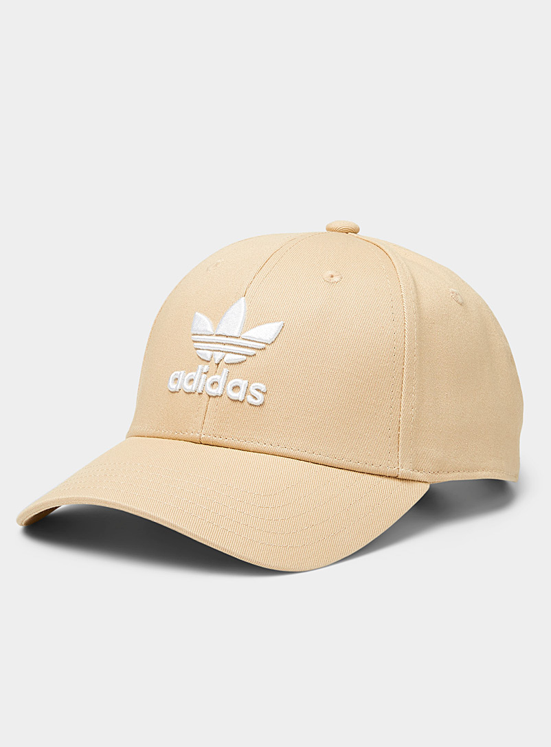 Adidas Originals Fawn Beige Trefoil logo cap for men