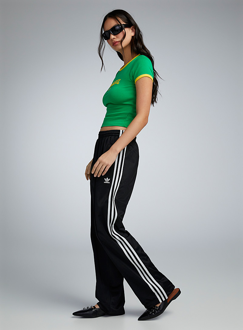 Adidas Originals: Le pantalon <i>track</i> Firebird Noir pour femme