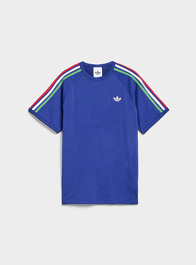 Tricolour 3-stripe T-shirt