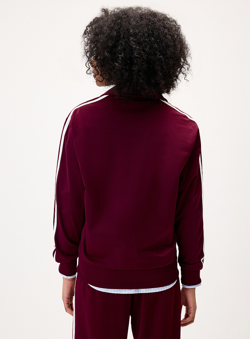 Adidas: La veste <i>track</i> tricot col montant Noir pour femme
