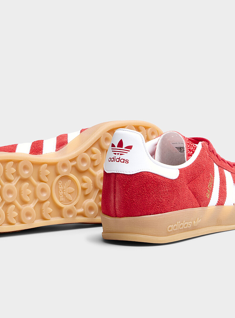 adidas gazelle silver green womens Adidas Gazelle Indoor Scarlet Cloud White – Offsneakz main image 0
