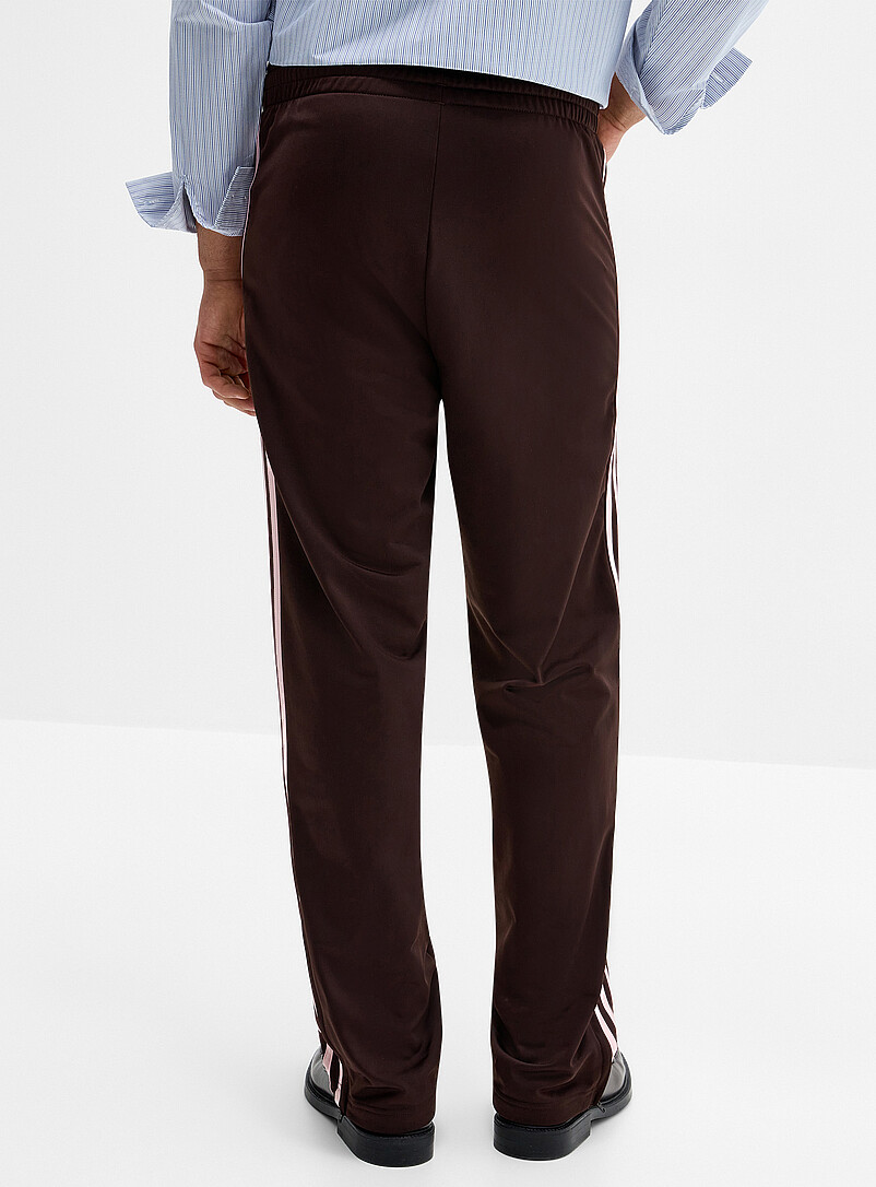 Adidas Originals: Le pantalon <i>track</i> Firebird caf&eacute; Brun pour homme