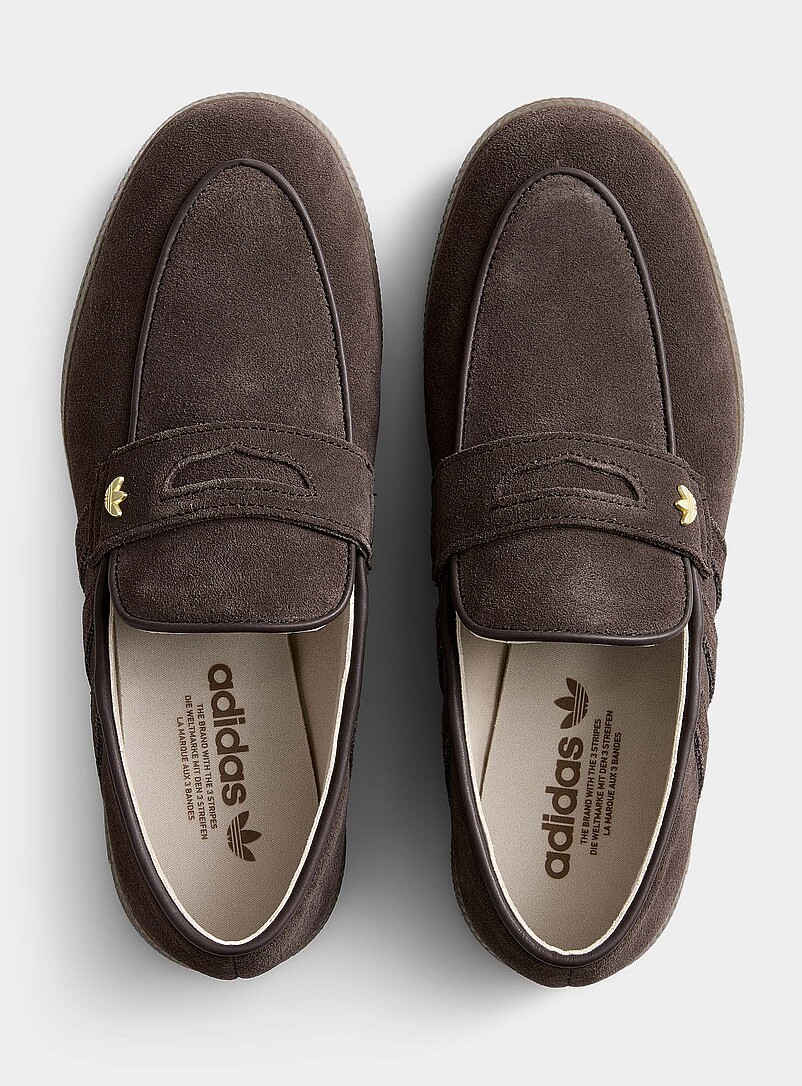 Adidas Originals: Le fl&acirc;neur penny Handball Spezial cacao Homme Brun pour homme