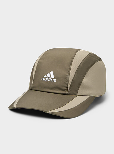 Adidas Black Two-tone nylon cap for men