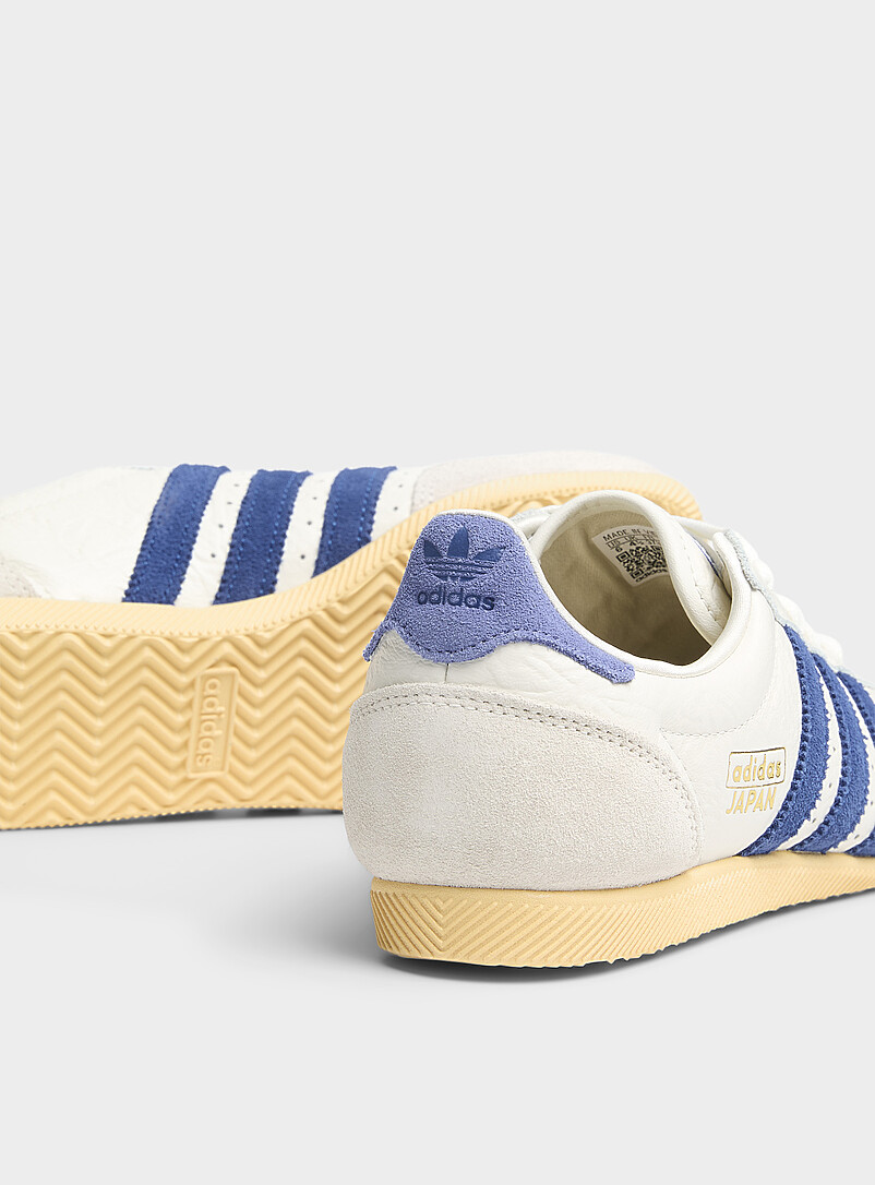 Adidas Originals: Le sneaker Japan &eacute;cru et bleu Femme Blanc cass&eacute; pour femme