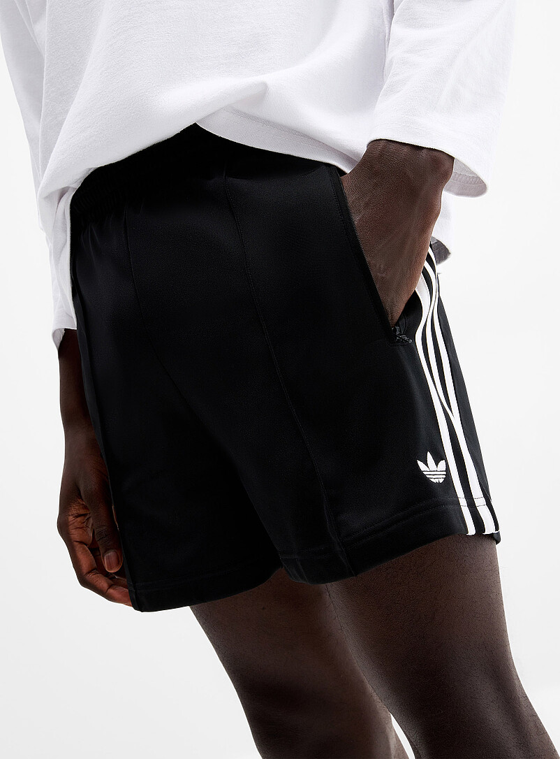 Adidas Originals: Le short <i>track</i> Firebird Noir pour homme