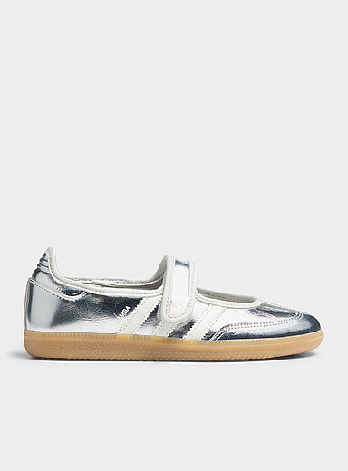 Adidas Originals: Le sneaker Samba Jane argent Femme Argent pour femme