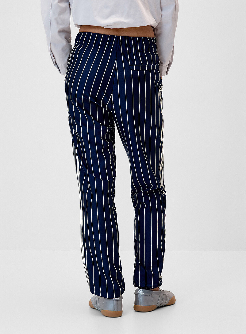 Adidas Originals Patterned Blue Firebird slim stripes track jogger for women