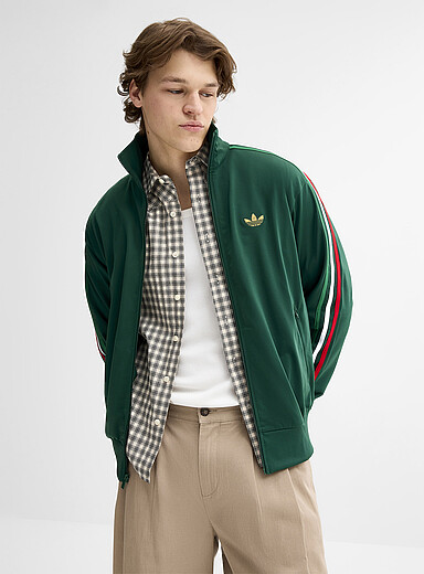 La veste <i>track</i> Firebird 3 bandes tricolores