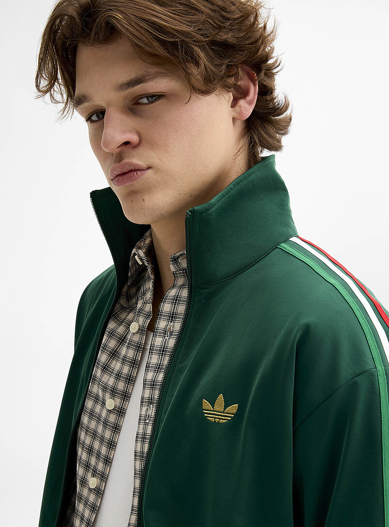 Tricolour 3-stripe Firebird track jacket | Adidas Originals | | Simons