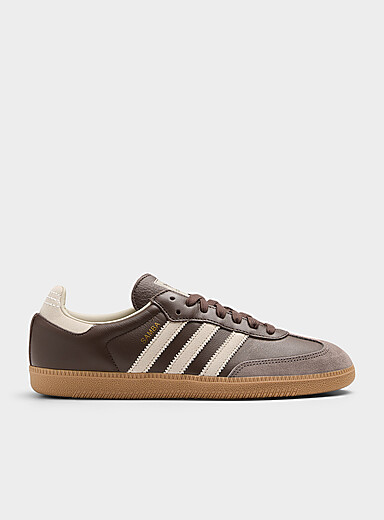 Adidas Originals Brown Samba OG chestnut sneakers Men for men