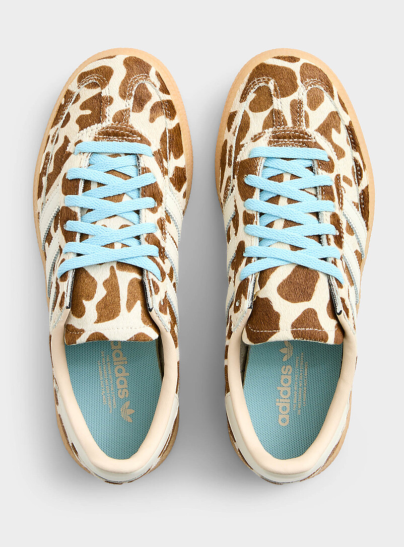 Giraffe pony hair leather Handball Spezial sneakers Women | Adidas  Originals | All Our Shoes | Simons