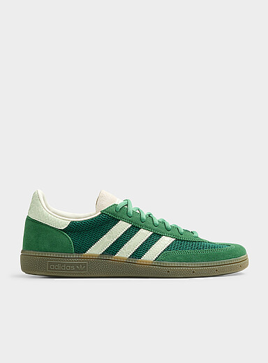 Adidas Originals Green Green Handball Spezial mixed media sneakers Men for men