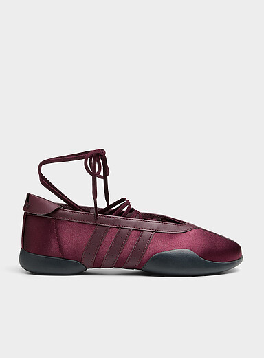 Adidas: Le sneaker-ballerine Taekwondo Mei bordeaux Femme Bourgogne pour femme