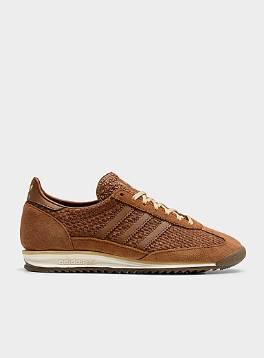 Adidas Originals Brown Jute and suede SL 72 OG sneakers Women for women