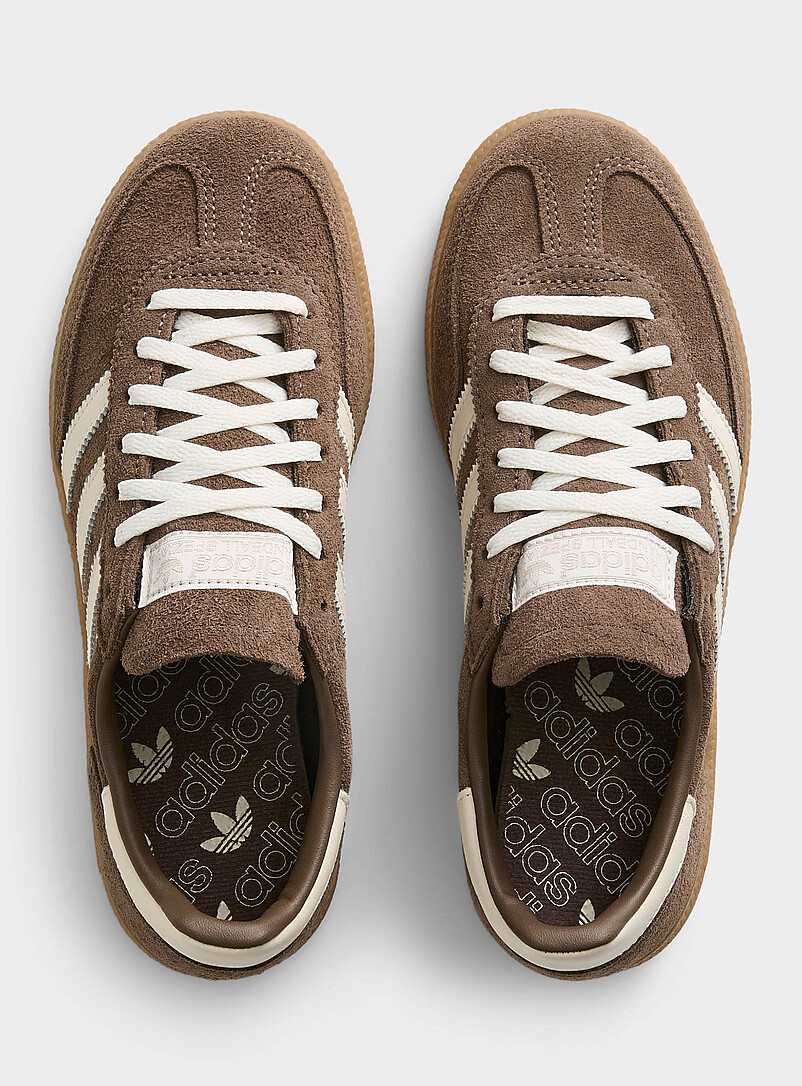 Adidas Originals: Le sneaker Handball Spezial caf&eacute; Femme Brun pour femme