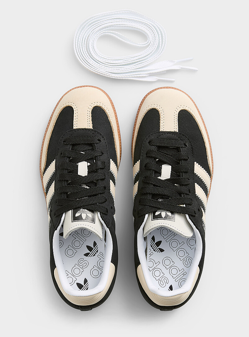 Adidas Originals: Le sneaker Samba OG noir et cr&egrave;me Femme Noir pour femme