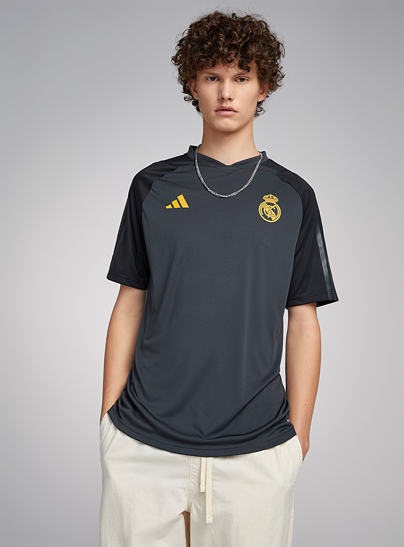 Adidas Charcoal Real Madrid T-shirt for men