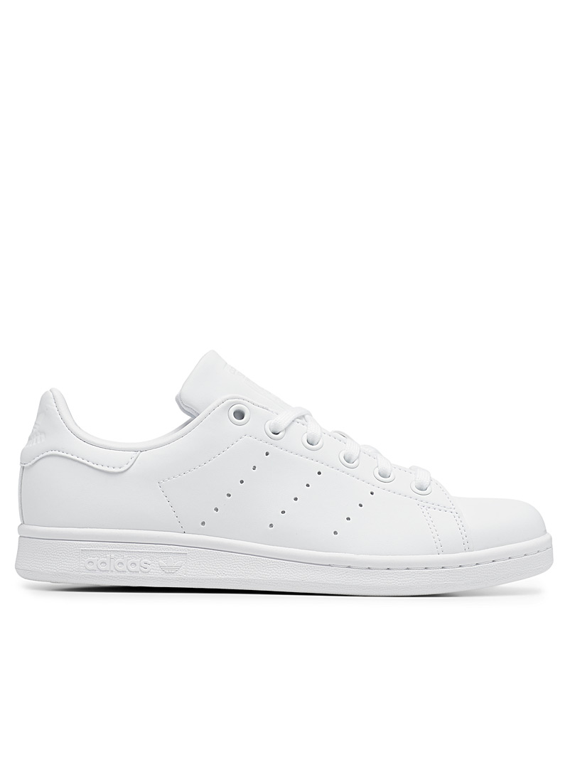 Adidas Originals: Le sneaker Stan Smith tout blanc Femme Blanc pour femme