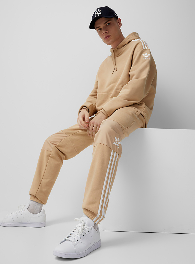 Adidas Originals Fawn Adicolor Parley techno hoodie for men