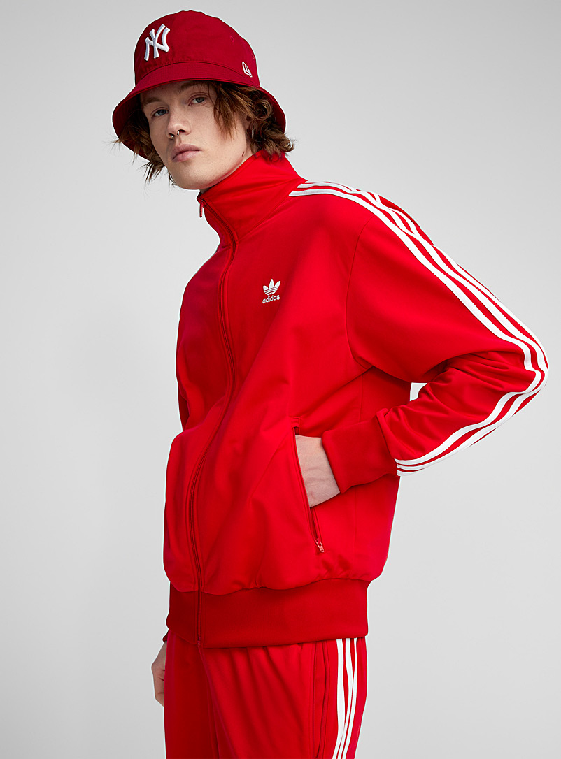 Adidas Originals Red Firebird track jacket for men
