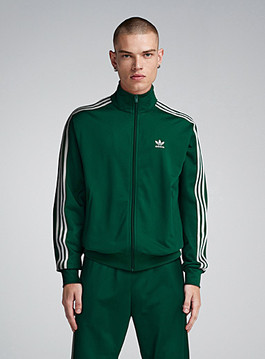 Adidas Mossy Green Firebird track jacket for men