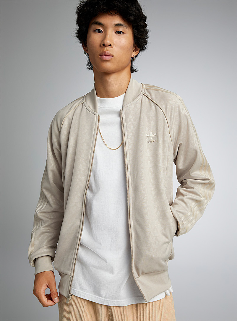 Adidas Originals Fawn Trefoil print SST track jacket for men