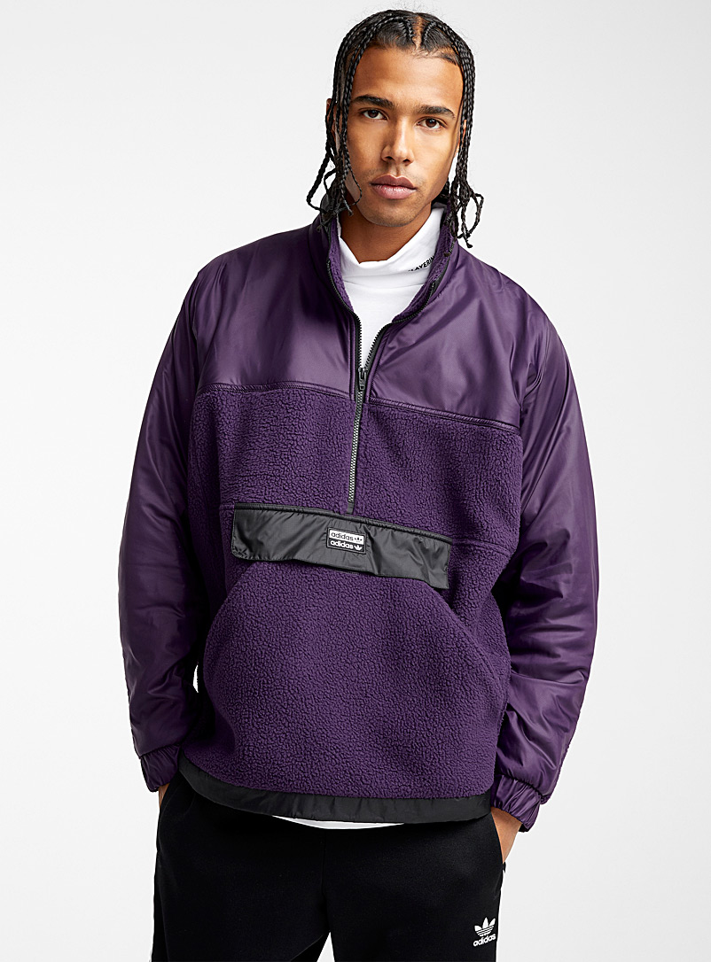 half-zip sweatshirt | Adidas 