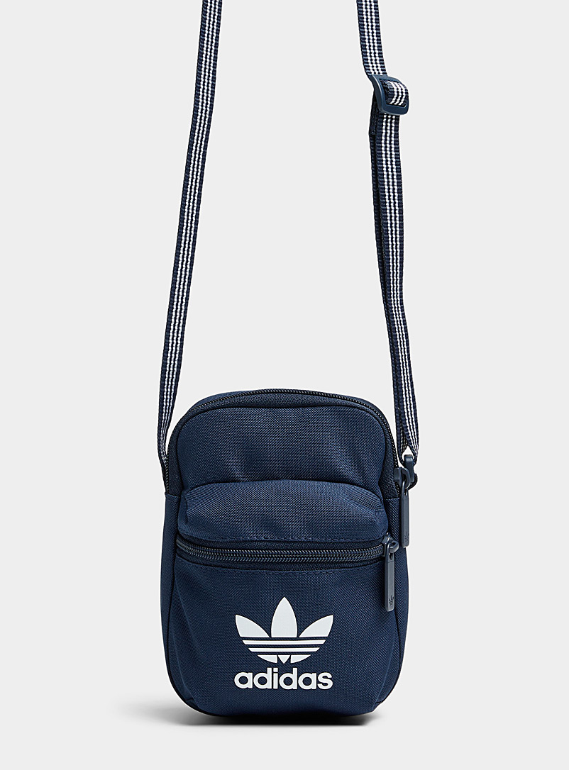 Adidas Originals Blue Adicolor Festival sling bag for women