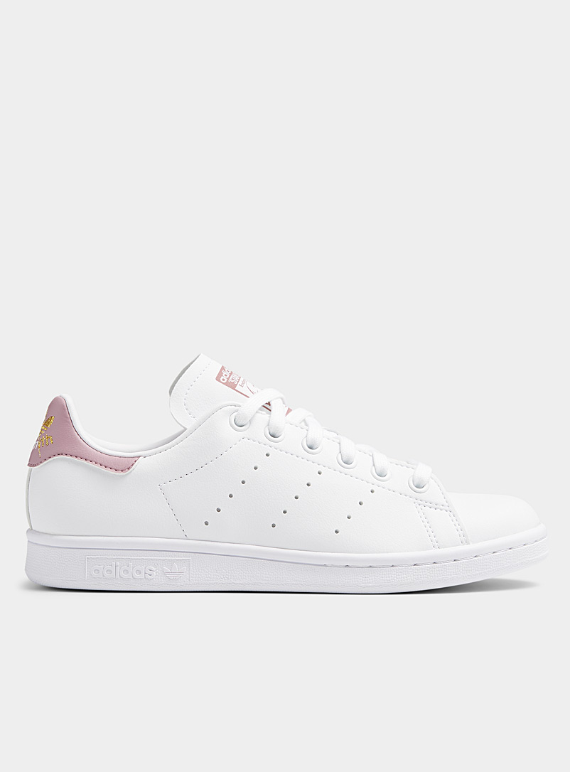 Adidas White Stan Smith pink and gold sneakers Women for women