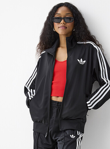 Adidas Originals: La veste <i>track</i> Firebird Noir pour femme