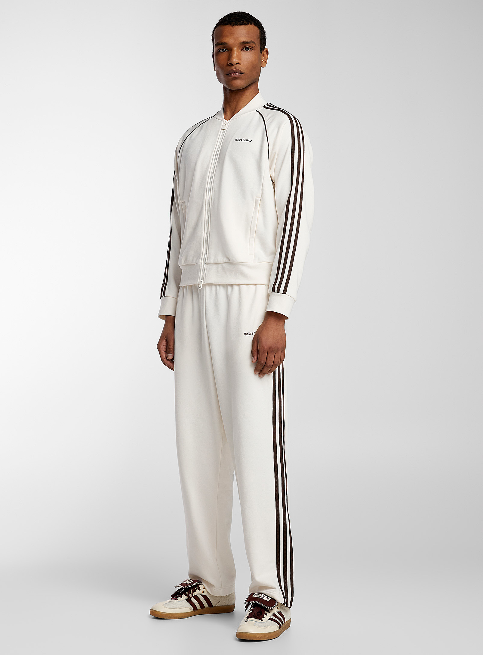 Adidas X Wales Bonner Statement Track Pant In Ivory White