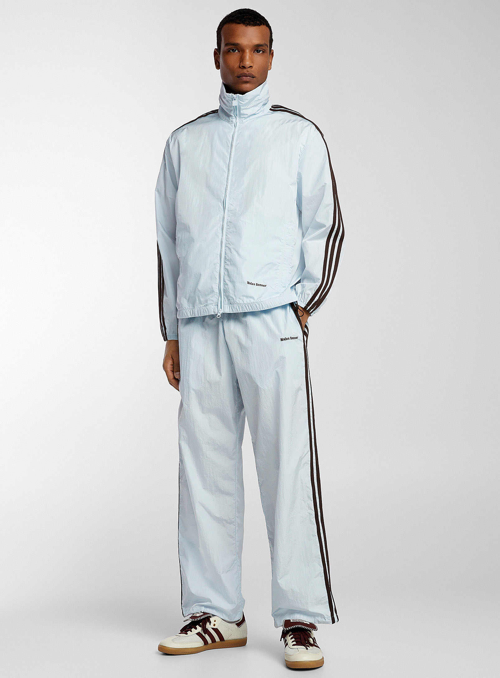 Adidas X Wales Bonner Accent Stripes Track Pant In Blue