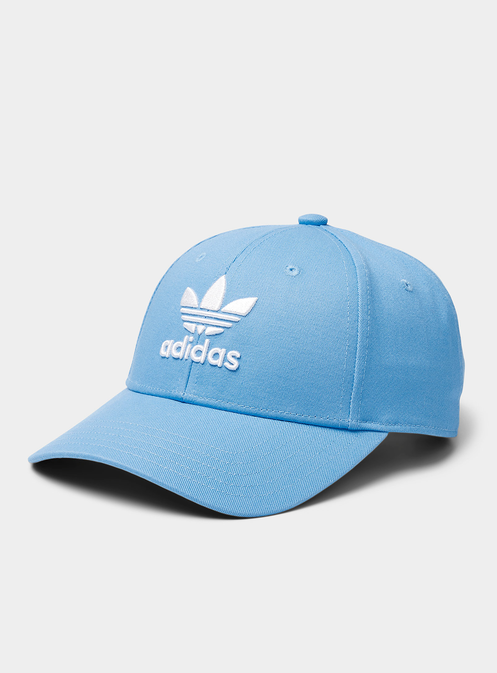 Adidas Originals Logo Embroidery Baseball Cap In Blue