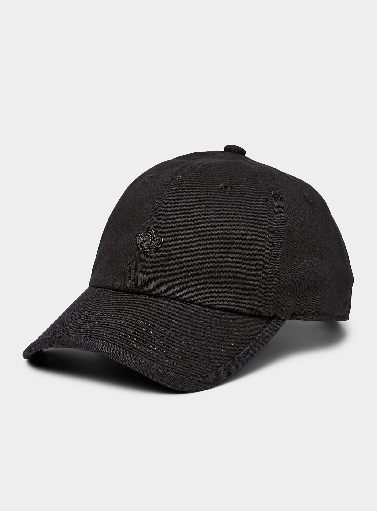 Adidas Originals - Tone-on-tone logo baseball cap (Women, Black, ONE SIZE)