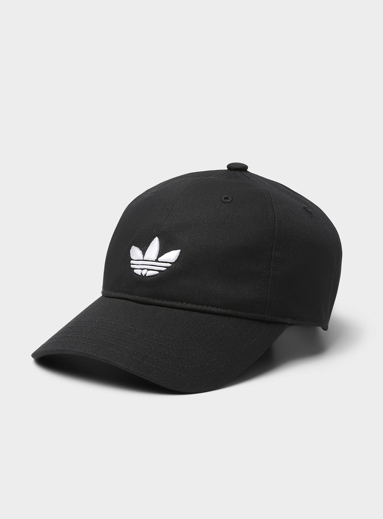 Adidas Originals - Embroidered logo baseball cap (Women, Black, ONE SIZE)