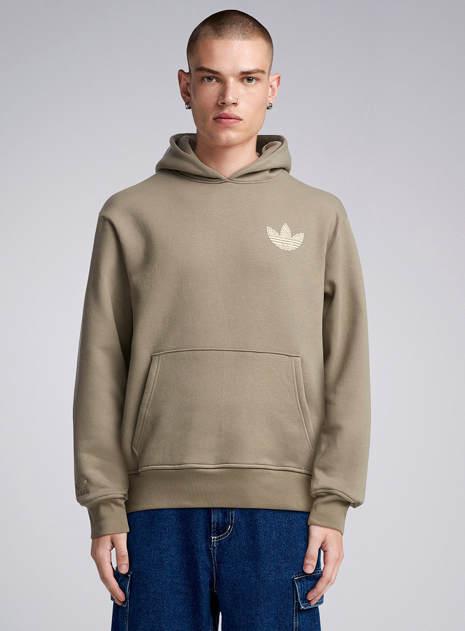 Adidas - Men's Graphic Trefoil logo hoodie