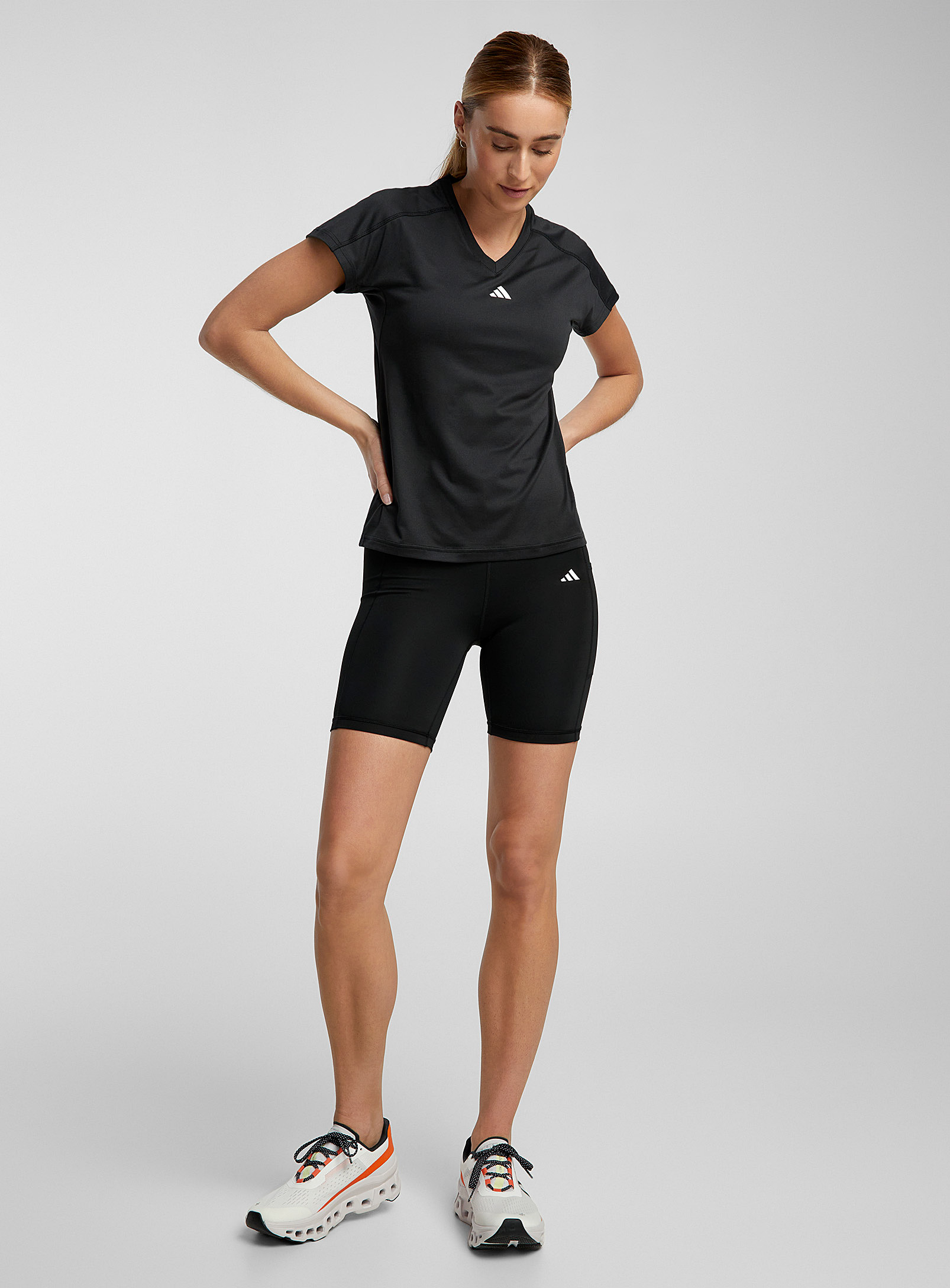 Adidas - Women's Optime 7-inch pocket biker short